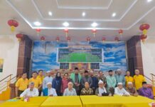 中国驻棉兰总领事黄河出席驻棉兰总领馆与苏北省伊斯兰教团体共同举办的斋月物资捐赠活动