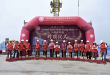崇棉中小学新教学楼二期封顶仪式圆满举行