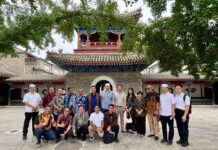 中国驻棉兰总领馆领区媒体代表团参访东四清真寺 感受北京伊斯兰教历史与多元文化交融