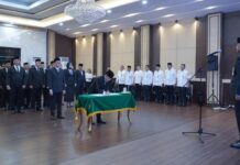 棉兰地方秘书任命 22 名管理官员