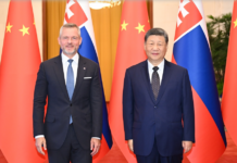 习近平同斯洛伐克总统佩列格里尼会谈